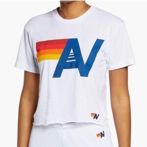 Aviator Nation boyfriend tee small women